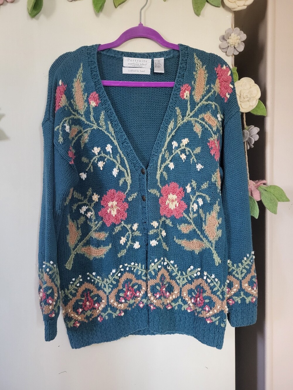 Vintage Portaits By Northern Isles Cardigan